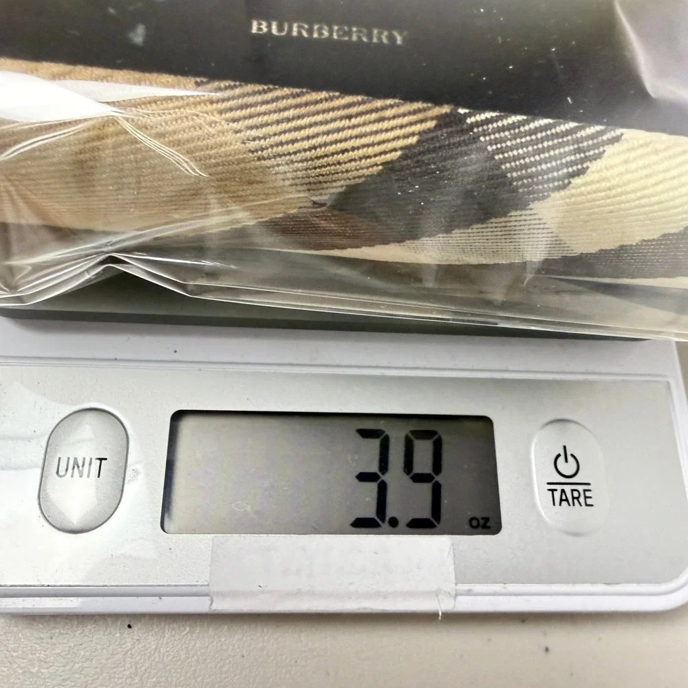 Burberry Nova‎ Check Hard Shell Eyeglasses Empty Case